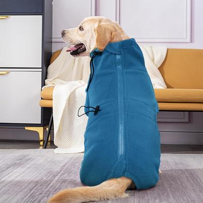 Show full view: NANAKI Winter Dog Coat, Green, Medium slide 7 of 10