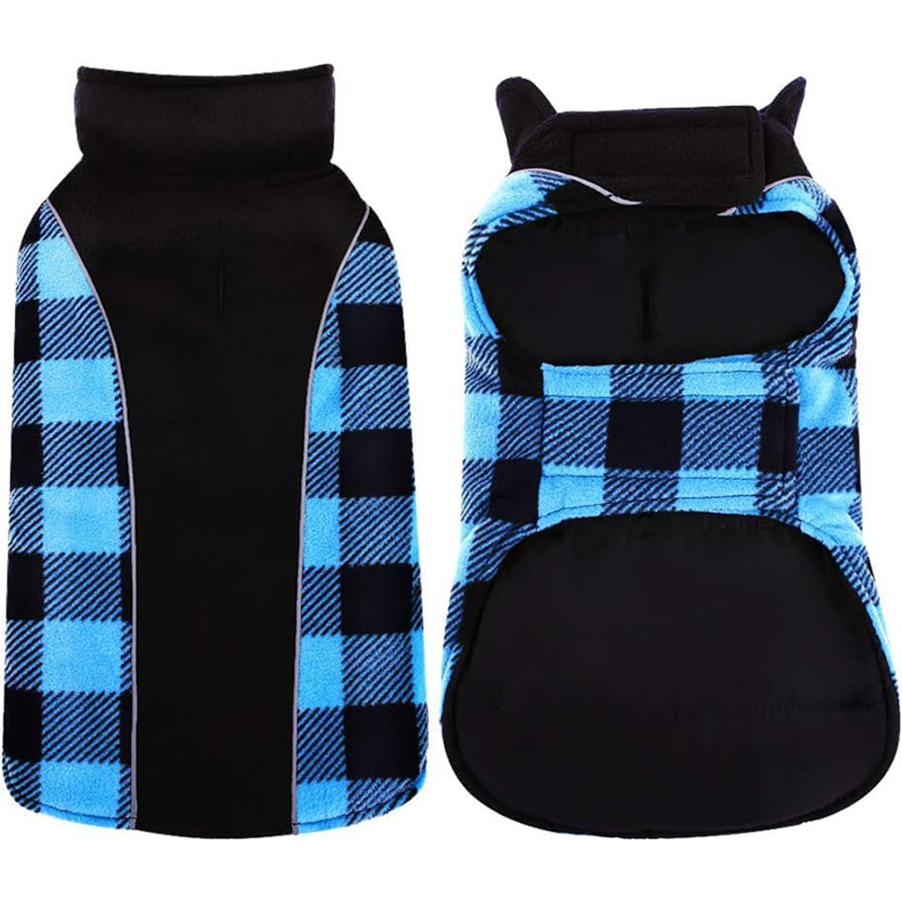 NANAKI Waterproof Dog Coat, Blue, Small