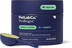 PetLab Co. ProBright Dog Dental Powder for Small Dogs