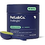 PetLab Co. ProBright Dog Dental Powder for Medium Dogs