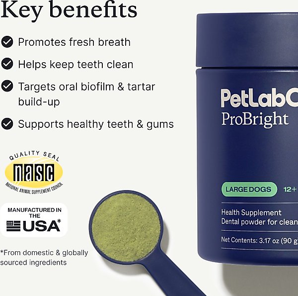 PetLab Co. ProBright Dog Dental Powder