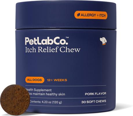 Show full view: PetLab Co. Itch Relief Pork + Probiotic Pork Flavor Dog Supplement slide 6 of 9