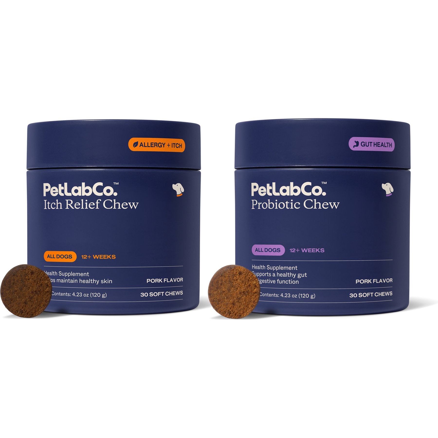 PetLabCo. Itch Relief Pork + Probiotic Pork Flavor Dog Supplement