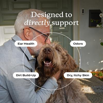 Show full view: PetLab Co. Clear Ears Therapy Cat & Dog Ear Cleaning Solution, 4-fl oz bottle, 4-fl oz bottle slide 5 of 9