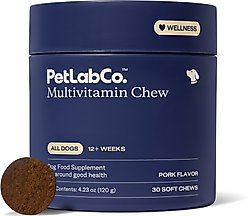 PetLab Co. Multivitamin Pork Flavor Dog Supplement, 30 count slide 1 of 8