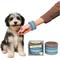 Show in main carousel: Sweet Paws Silicone Teether Stack Dog Chew Toy, Azure, 4 count slide 1 of 11