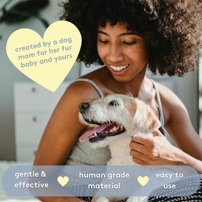 Show full view: Sweet Paws Silicone Teether Stack Dog Chew Toy, Azure, 4 count slide 8 of 11