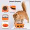 Show in main carousel: Shele UFO Electronic Remote Control Treat Dispensing Cat Toy, Orange, 7.9 x 7.9 x 5.1-in slide 6 of 10