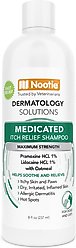 Nootie Medicated Itch Relief Shampoo for Dogs & Cats, 8-fl oz bottle