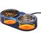 Show in main carousel: PawsPik Heated 18/8 Stainless Steel Outdoor Cat Bowl, Blue, 3 cups slide 1 of 12
