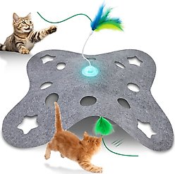 PawsPik Tumbling 3-in-1 Hide & Seek Cat Toy