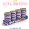 Show in main carousel: Soulistic Paté Duck & Tuna Dinner in a Hydrating Purée Wet Cat Food, 2.8-oz can, case of 12 slide 3 of 11
