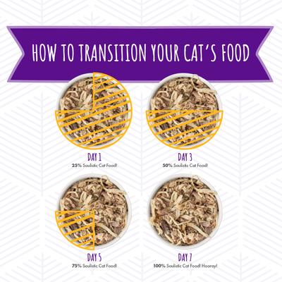 Show full view: Soulistic Originals Nautical Nirvana Tuna & Skipjack Dinner in Gravy Wet Cat Food, 5.5-oz can, case of 8 slide 9 of 11