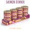 Show in main carousel: Soulistic Moist & Tender Salmon Dinner in Gravy Wet Cat Food, 3-oz can, case of 12 slide 3 of 11