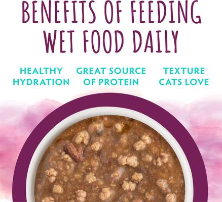 Show full view: Soulistic Moist & Tender Turkey Dinner in Gravy Wet Cat Food, 5.5-oz can, case of 8 slide 6 of 11