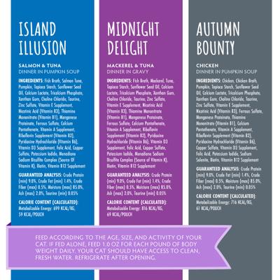 Show full view: Soulistic Originals Splendid Spread Variety Pack Wet Cat Food, 3-oz pouch, case of 8 slide 6 of 12