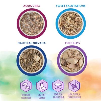 Show full view: Soulistic Originals Serene Selections Variety Pack Wet Cat Food, 5.5-oz can, case of 8 slide 4 of 12