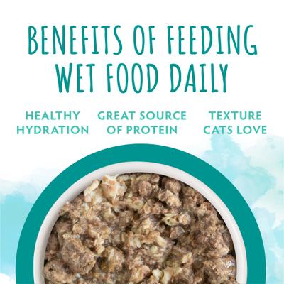 Show full view: Soulistic Originals Seaside Serenity Salmon & Tuna Dinner in Gravy Wet Cat Food, 5.5-oz can, case of 8 slide 6 of 11