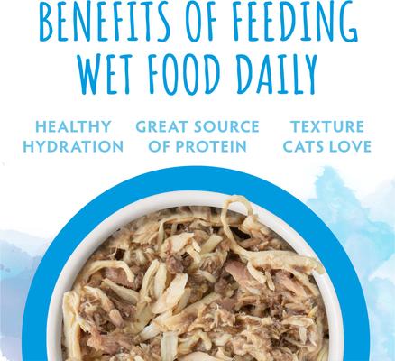 Show full view: Soulistic Originals Sweet Salutations Chicken & Tuna Dinner in Gravy Wet Cat Food, 5.5-oz can, case of 8 slide 6 of 10