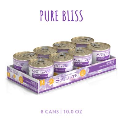 Show full view: Soulistic Originals Pure Bliss Tuna Whole Meat Dinner in Gravy Wet Cat Food, 10-oz can, case of 8 slide 3 of 11