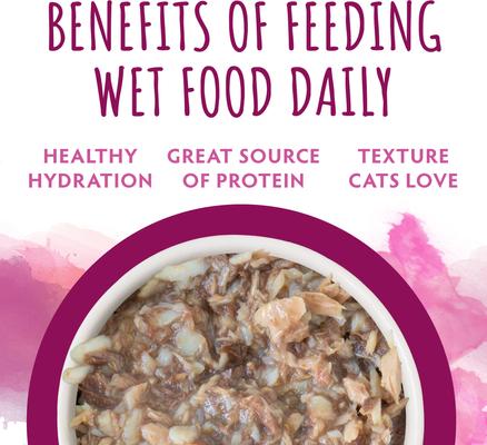 Show full view: Soulistic Originals Aqua Grill Tilapia & Tuna Dinner in Gravy Wet Cat Food, 5.5-oz can, case of 8 slide 6 of 11