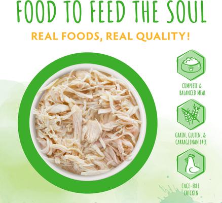 Show full view: Soulistic Originals Good Karma Chicken Dinner in Gravy Wet Cat Food, 3-oz pouch, case of 8 slide 5 of 12