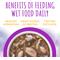 Show in main carousel: Soulistic Originals Midnight Delight Mackerel & Tuna Dinner in Gravy Wet Cat Food, 3-oz pouch, case of 8 slide 7 of 12