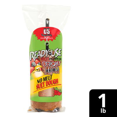 Show full view: C&S RTU Hot Pepper Delight Log Bird Food, 1-lb bag, 8 count slide 9 of 11