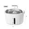 Show in main carousel: HANAMYA Stainless Steel Dogs & Cats Water Fountain with Fountain Replacement Filters, White, 4 count, 2-L slide 2 of 6