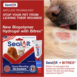 Seal It Wound Gel for Dogs & Cats, 15-ml tube slide 2 of 5