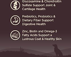 Wellness CORE Grain-Free Large Breed Chicken & Turkey Recipe Natural Dry Dog Food, 26-lb bag slide 2 of 8