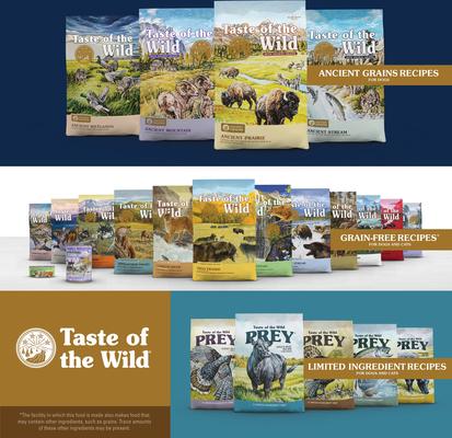 Show full view: Taste of the Wild PREY Angus Beef Formula Limited Ingredient Recipe Dry Cat Food, 15-lb bag slide 9 of 11