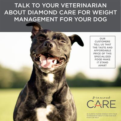 Show full view: Diamond Care Weight Management Formula Adult Grain-Free Dry Dog Food, 25-lb bag slide 8 of 11