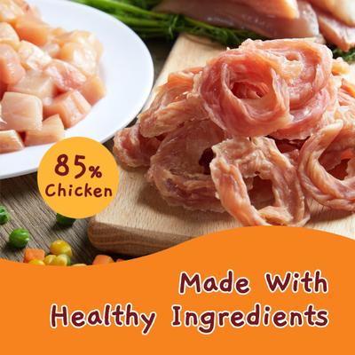 Show full view: Jungle Calling Chicken Jerky Rings Grain-Free Dog Treats, 10.6-oz bag slide 4 of 12