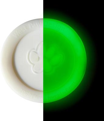 Show full view: West Paw Zogoflex Glow Zisc Flying Disc Dog Toy, Large slide 3 of 8