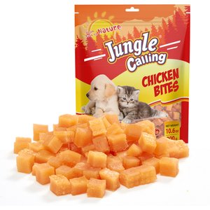 Jungle Calling Chicken Grain-Free Dog Training Treats, 10.6-oz bag