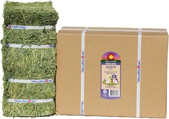 Hall's Hay Alfalfa Double Wide Mini Bale Guinea Pig Food, 12-lb box
