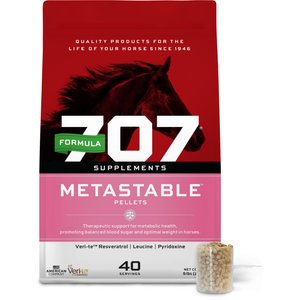 Formula 707 MetaStable Pellets Horse Supplement, 5-lb bag