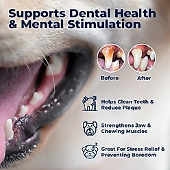 Pacific Pups Rescue 3 Knots Tough Dog Rope Tug Toy, Large, 1 count, Blue slide 2 of 8