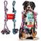 Show in main carousel: Pacific Pups Rescue 3 Knots Tough Dog Rope Tug Toy, Large, 2 count, Blue & Red slide 1 of 10