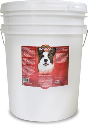 Show full view: Bio-Groom Flea & Tick Dog Shampoo, 5-gal pail + Plastic Dispensing 5-gal Shampoo Pump slide 2 of 5