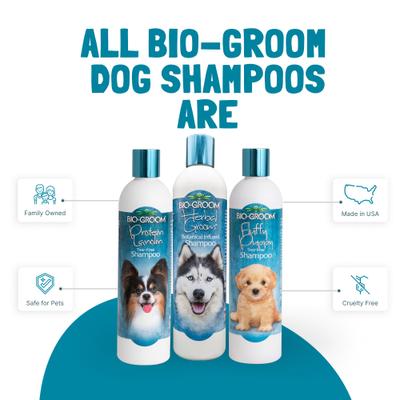 Show full view: Bio-Groom Herbal Groom Conditioning Dog Shampoo, 5-gal pail + Plastic Dispensing 5-gal Shampoo Pump slide 4 of 7