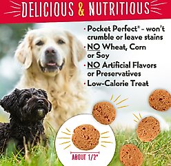 Charlee Bear Natural Bear Crunch Grain-Free Bacon & Blueberry Dog Treats, 8-oz bag slide 2 of 8