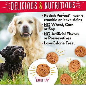 Charlee Bear Natural Bear Crunch Grain-Free Bacon & Blueberry Dog Treats, 8-oz bag