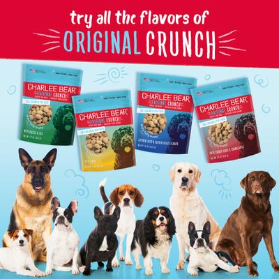 Show full view: Charlee Bear Original Crunch Chicken Soup & Garden Veggie Crunchy Dog Treats, 16-oz bag slide 9 of 12