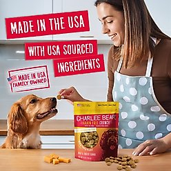 Charlee Bear Beef & Cheese Dog Treat, 8-oz bag slide 2 of 8