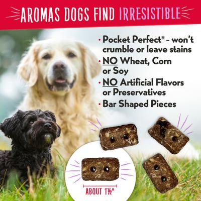 Show full view: Charlee Bear Bearnola Bites Cranberry Cobbler Flavor Dog Treats, 8-oz bag slide 7 of 10