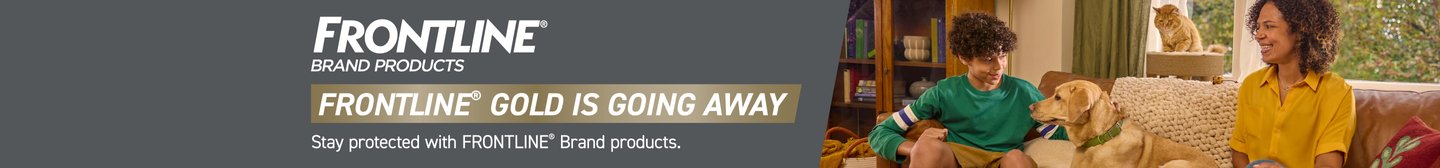 Frontline Gold is going away. Stay protected with Frontline brand products