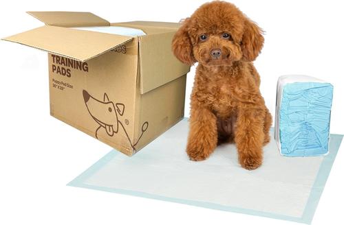 Show full view: Best Pet Supplies Disposable Puppy Pads Training Dog Potty Pads, Baby Blue, 36 x 27.5-in, 40 count slide 9 of 11