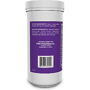 Endosorb Medication for Digestive Issues & Diarrhea for Dogs & Cats, 1.5-g, 500 tablets